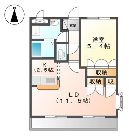 サクラＧ・Ｍハイツの物件間取画像